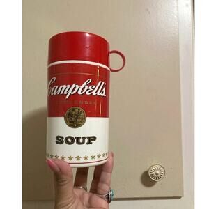 Vintage 90's Campbell's Soup Can-Tainer Thermos